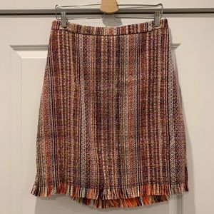 Maeve By Anthropologie Tweed Skirt S12